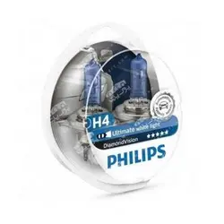 لامپ هالوژن دیاموند ویژن فیلیپس Philips Diamond Vision H4