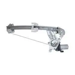 مجموعه شیشه بالابر برقی چپ عقب ایساکو مدل I500 مناسب برای پژو 206 تیپ 5