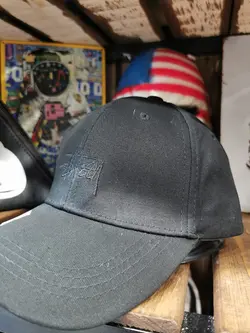 کلاه کتان مشکی  کد153