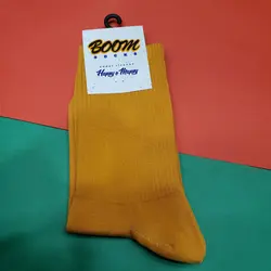 جوراب  زرد کد121