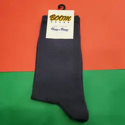 جوراب سرمه ای کد118