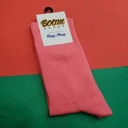 جوراب صورتی کد108