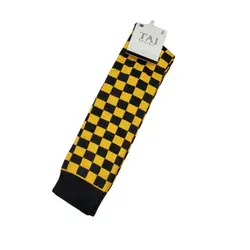 جوراب زیر زانو شطرنجی