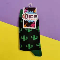 جوراب طرح کاکتوس