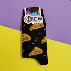 جوراب طرح پیتزا