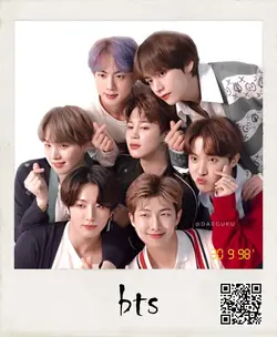 پولاروید بی تی اس کد 76 - گالری پچ بازی