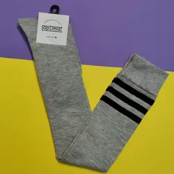 جوراب بالا زانو سه خط