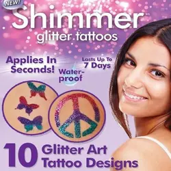 تتو موقت اکلیلی shimmer