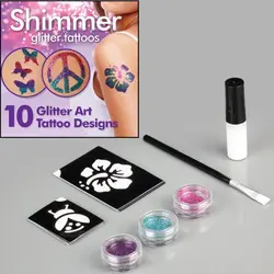 تتو موقت اکلیلی shimmer