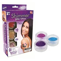 تتو موقت اکلیلی shimmer