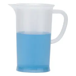 بشر پلاستیکی دسته دار 1000ml - تجهیزات آزمایشگاهی پکو