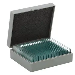 جعبه جای لام 25 عددی با درب لولایی قفل دار - تجهیزات آزمایشگاهی پکو