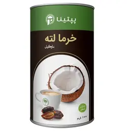خرما لته نارگیل قوطی 100 گرمی - پپتینا