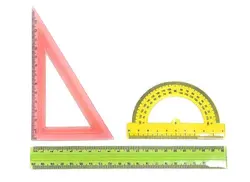 ست نقاله گونیا خط کش ژله ای