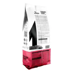 غذای خشک گربه بالغ مفید با طعم مرغ و گوشت 2 کیلویی