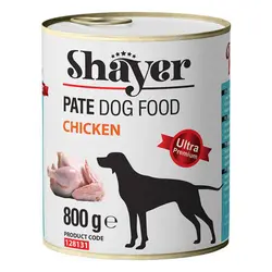 کنسرو سگ شایر با طعم مرغ 800 گرمی