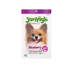 تشویقی سگ جرهای با طعم بلوبری (JerHigh Blueberry)