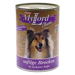 قیمت و خرید کنسرو سوپر پریمیوم سگ گوشت خرگوش و دل مای لرد - پت مارکت 24