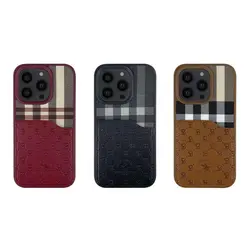 قاب پولو مدل جا کارتی Santa Barbara Polo Plaid مناسب برای Apple iPhone 14