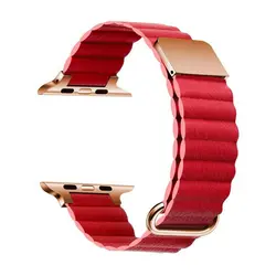 بند چرمی اپل واچ مدل Leather Loop