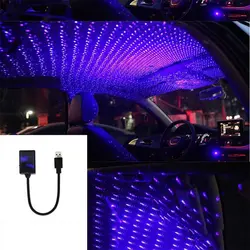 رقص نور RGB LED STAR GALAXY PROJECTOR LIGHT USB