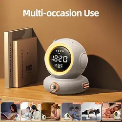 ساعت رومیزی و اسپیکر ASTRONAUT WAKE UP LIGHT