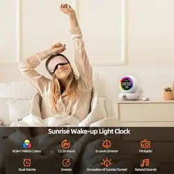 ساعت رومیزی و اسپیکر ASTRONAUT WAKE UP LIGHT