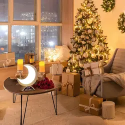 چراغ خواب و اسپیکر مدل ماه - Moon Lamp Led RGB Color Changing
