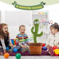 عروسک کاکتوس سخنگو و موزیکال