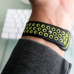 بند سیلیکونی اپل واچ مدل نایک | Nike apple watch band