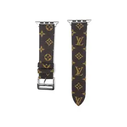 بند چرمی اپل واچ طرح LV