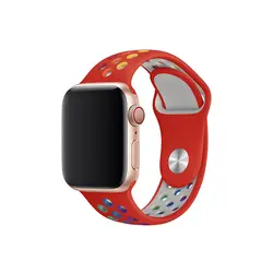 بند سیلیکونی اپل واچ مدل نایک هفت رنگ | Nike apple watch band