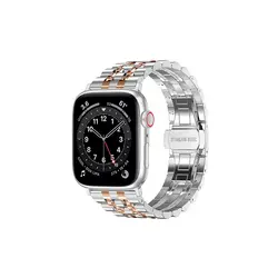 بند فلزی اپل واچ مدل Seven Bead