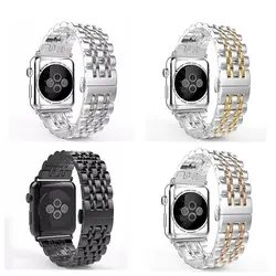 بند فلزی اپل واچ مدل Seven Bead