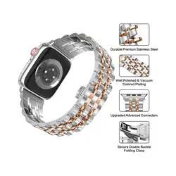 بند فلزی اپل واچ مدل Seven Bead