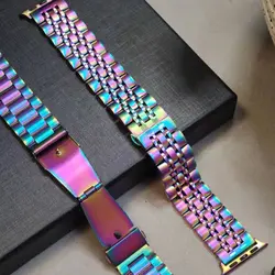 بند فلزی اپل واچ مدل Seven Bead