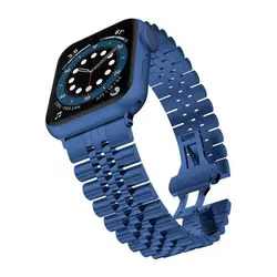 بند فلزی اپل واچ مدل Five Bead