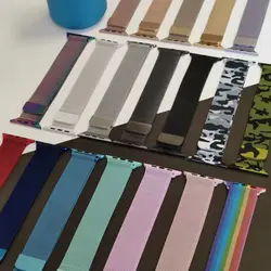 بند فلزی اپل واچ مدل Milanese Loop