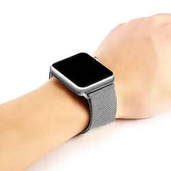 بند فلزی اپل واچ مدل Milanese Loop