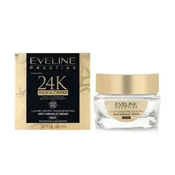 کرم شب حلزون و‌ خاویار طلا اویلاین EVELINE