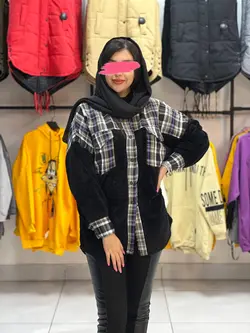 شومیز ترکیبی تدی و پشم رنگ جدید (۱۶۸۲) - پوشاک زنانه سهیل