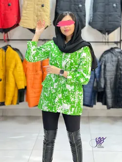 مانتو بهاره آبرنگی (۱۷۱۲) - پوشاک زنانه سهیل