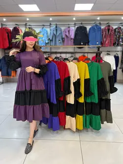 سارافون بلند منگوله دار (۱۷۳۰) - پوشاک زنانه سهیل