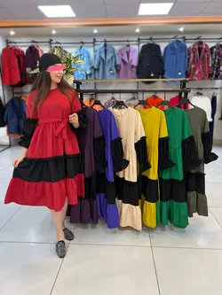 سارافون بلند منگوله دار (۱۷۳۰) - پوشاک زنانه سهیل