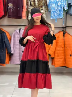 سارافون بلند منگوله دار (۱۷۳۰) - پوشاک زنانه سهیل