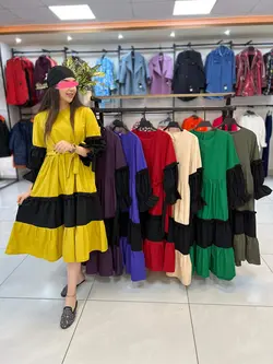 سارافون بلند منگوله دار (۱۷۳۰) - پوشاک زنانه سهیل