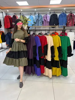 سارافون بلند منگوله دار (۱۷۳۰) - پوشاک زنانه سهیل