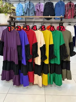 سارافون بلند منگوله دار (۱۷۳۰) - پوشاک زنانه سهیل