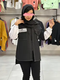 مانتو پشت بلند (۱۸۳۰) - پوشاک زنانه سهیل