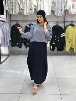 پیراهن بلند دو تیکه (۱۸۸۹) - پوشاک زنانه سهیل